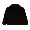 EMBROIDERED BOX LOGO HOODIE BLACK