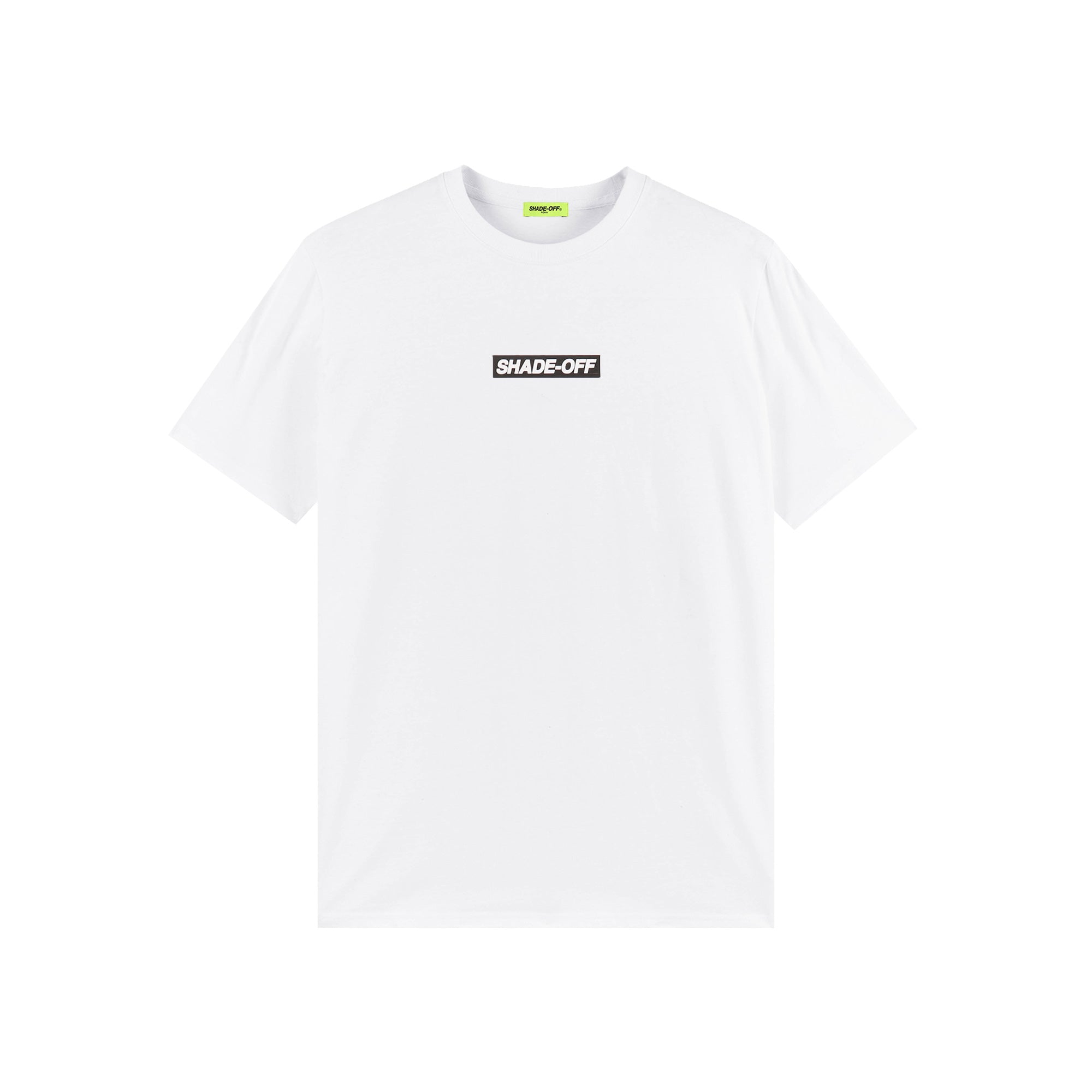 BOX LOGO SHADE-OFF - T-shirt bianca